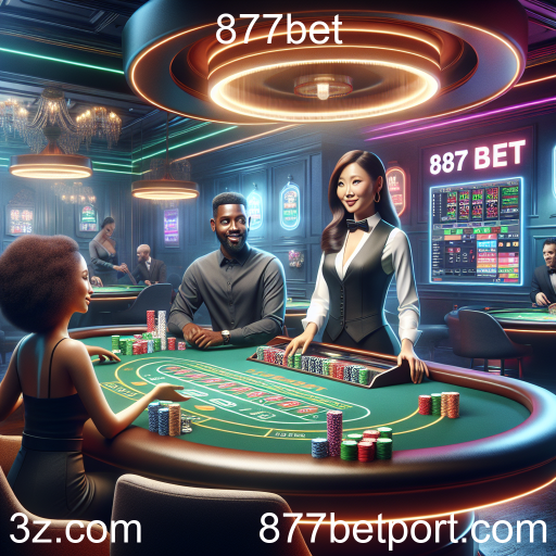 A Experiência Imersiva do Cassino Ao Vivo no 877bet